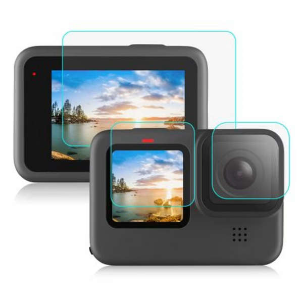 PULUZ Tempered Glass Screen Protector For Screen &amp; LCD - GoPro Hero 9 Black