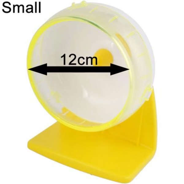 Silent Hamster Wheel With Stand &amp; Suction Cup