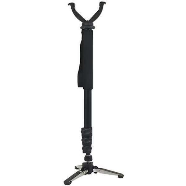 Aluminum Telescoping Shooting Stick with Rotatable Base