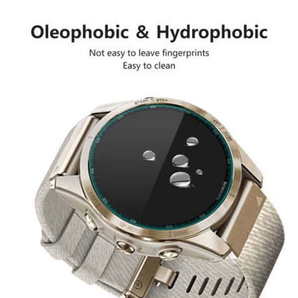 2 PCS WILK Tempered Glass Screen Protectors for Garmin Fenix 7S