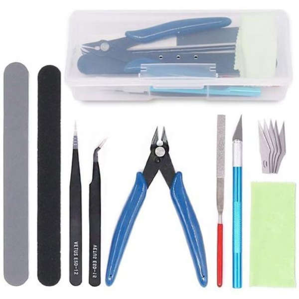 9 Piece Modellers Tool Kit with Case
