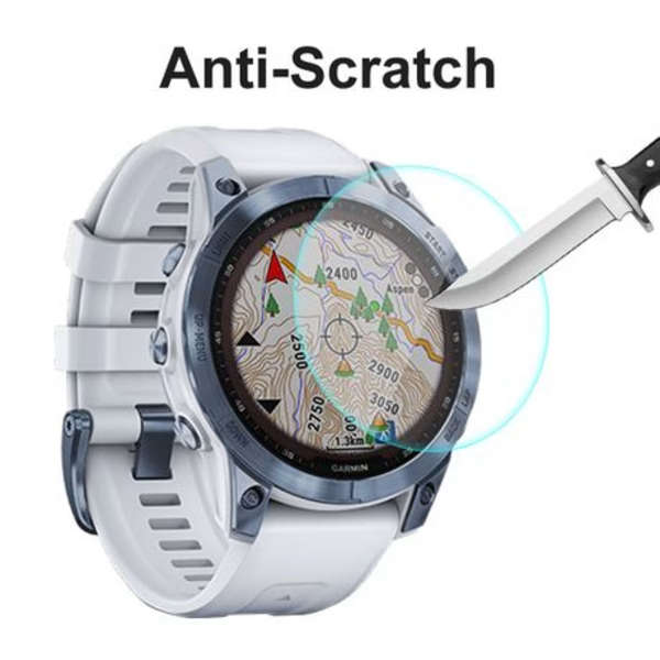 2x ENKAY Tempered Glass Film for Garmin for Garmin Fenix 7X