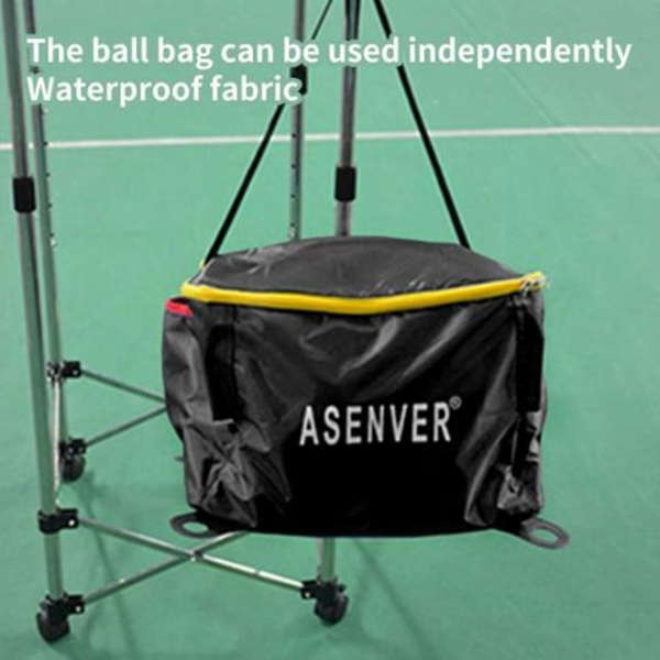 ASENVER Tennis Ball Hopper Cart