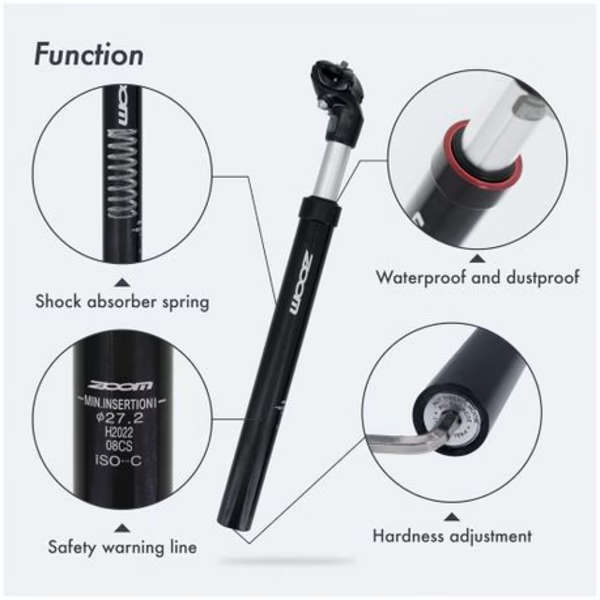 Zoom Suspension Seatpost (30.9mm)