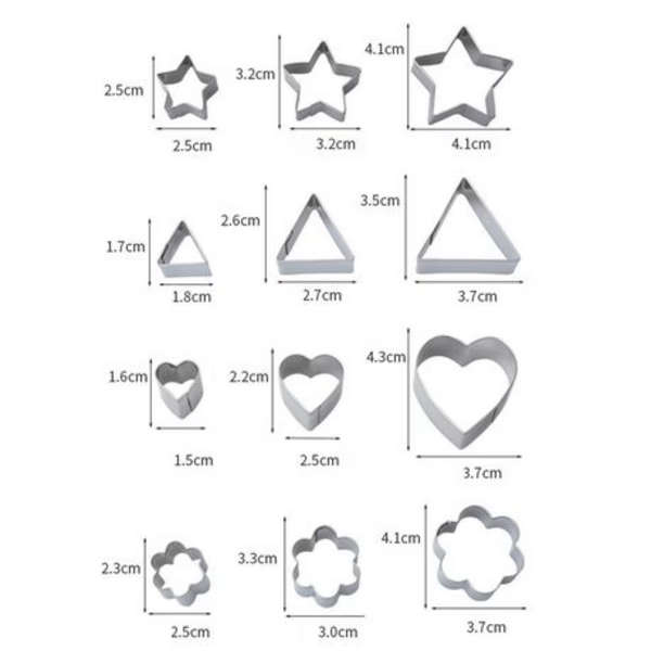30 Piece Cookie Cutter Set