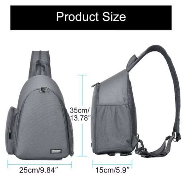 CADeN D17-1 Camera Backpack/Messenger Bag