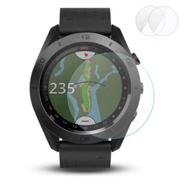 2 PCS WILK Tempered Glass Screen Protectors for Garmin Approach S60
