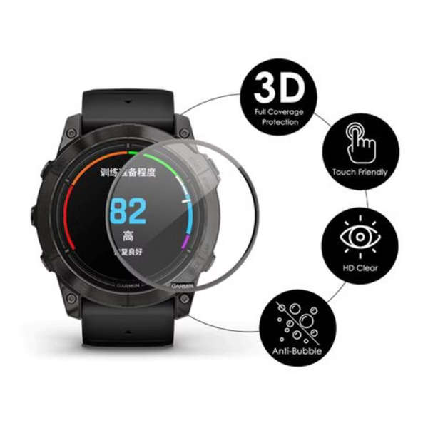 2x ENKAY Screen Protectors with 3D Edge for Garmin Epix Pro Gen 2 42mm