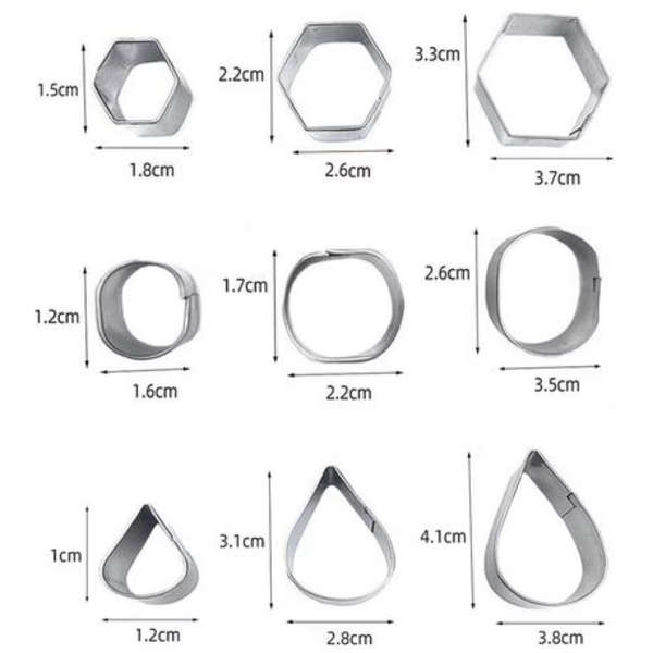 30 Piece Cookie Cutter Set