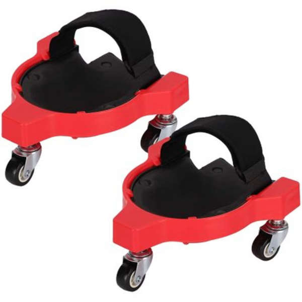 2 Piece Rolling Knee Pads - 1 Pair