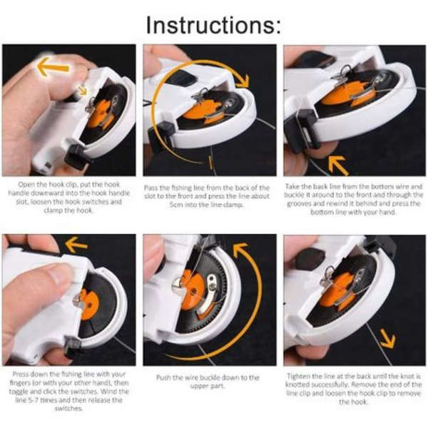 Electric Fishing Hook Knot Tying Tool