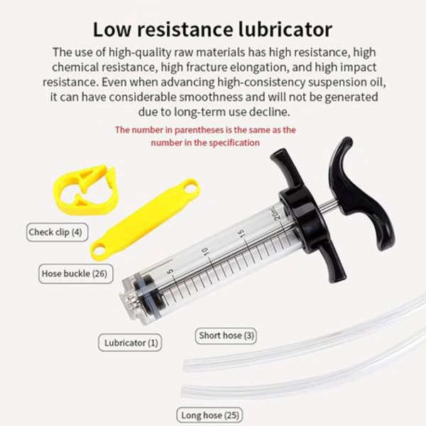 Bicycle Hydraulic Bleed Kit with Puncture Repair Kit