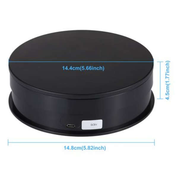 PULUZ 15cm USB Powered Photography Turntable