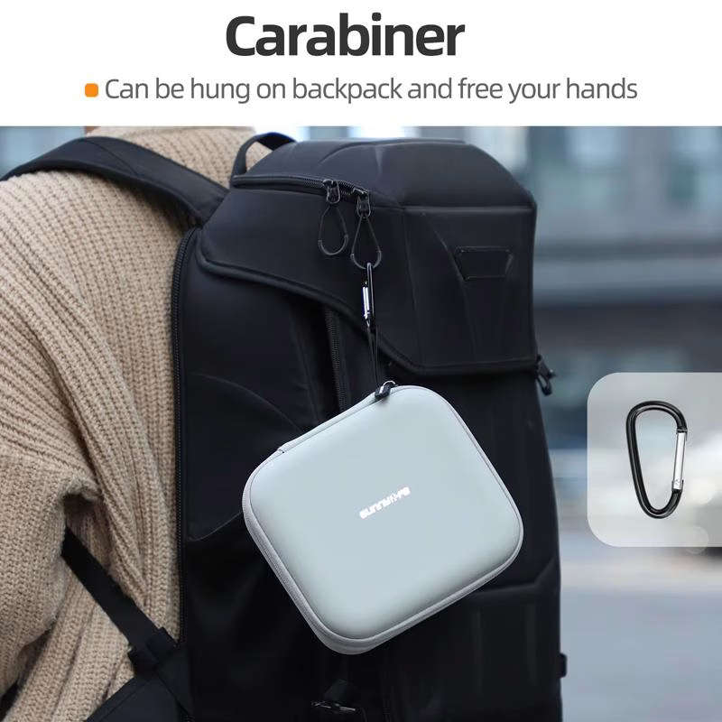 SunnyLife Protective Compact Case for DJI Flip with Carabiner