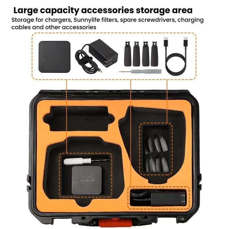 SunnyLife ABS Hard Shell Waterproof Case for DJI Flip