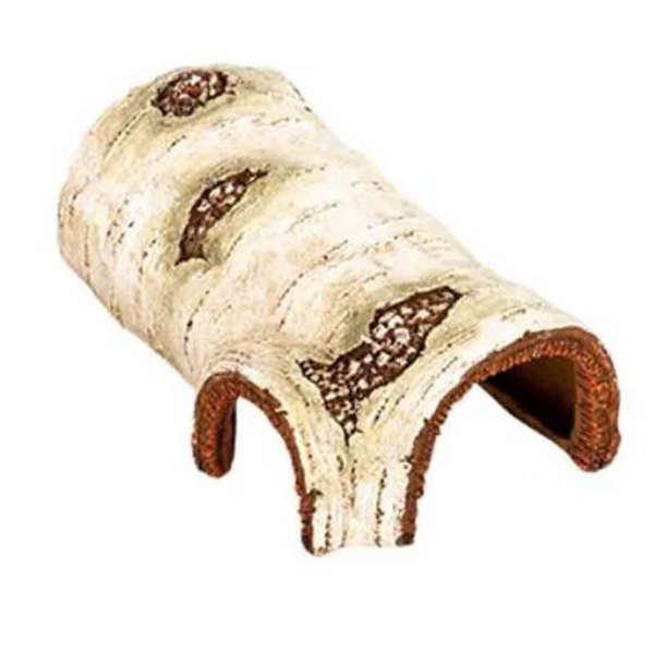 Birch Log Hide Reptile Shelter