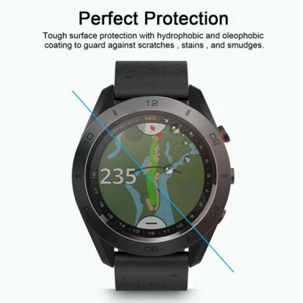 2 PCS WILK Tempered Glass Screen Protectors for Garmin Approach S60