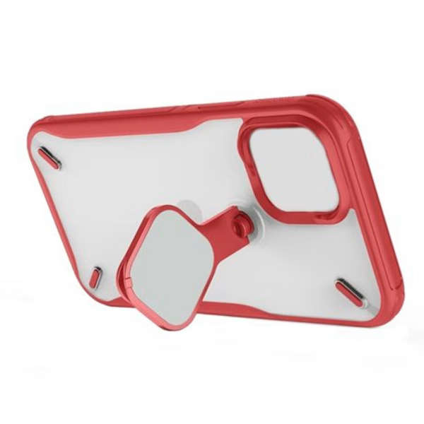 Nillkin Cyclops Cover for Apple iPhone 12 Pro Max 6.7" (Red &amp; Clear)