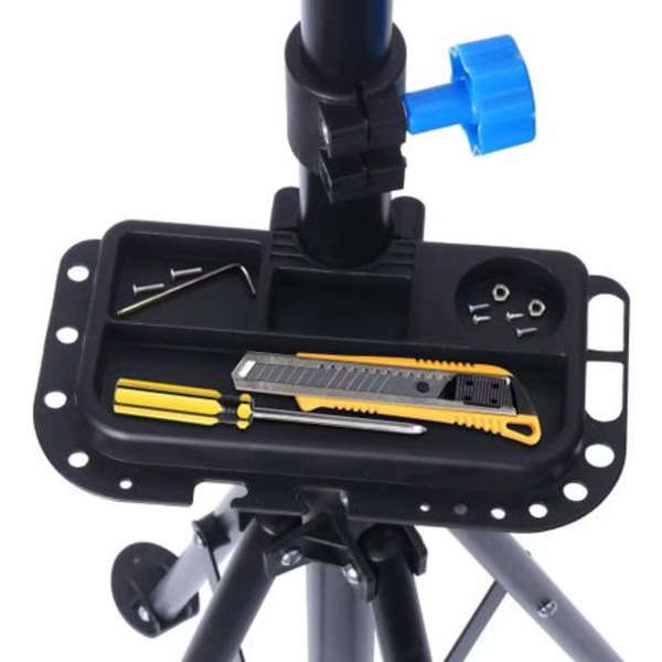 Bicycle Repair and Cleaning Stand - Twist Clamp - Black and Blue