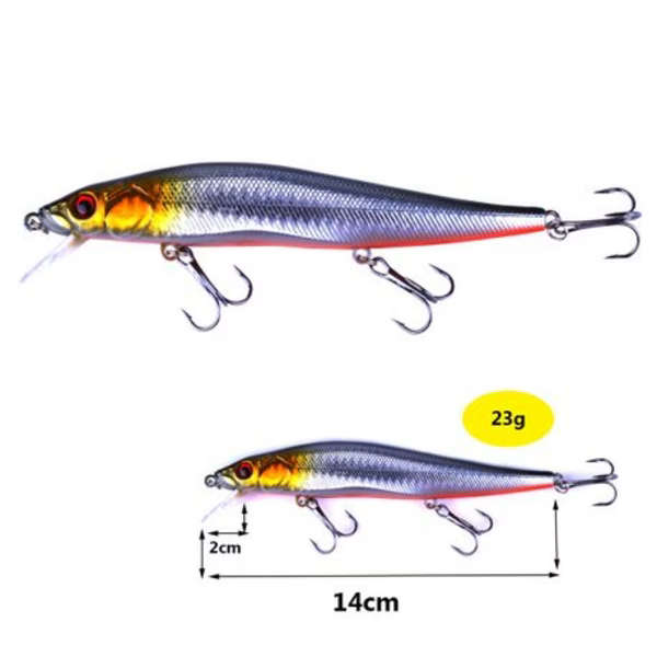 HENGJIA 5 Piece Bionic Bait