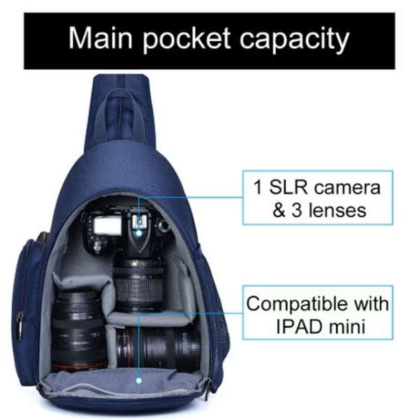 CADeN D17-1 Camera Backpack/Messenger Bag