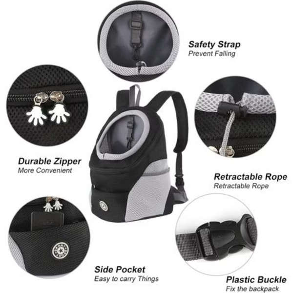 Dog &amp; Cat Backpack L (41x27x9cm) - Please Select Colour