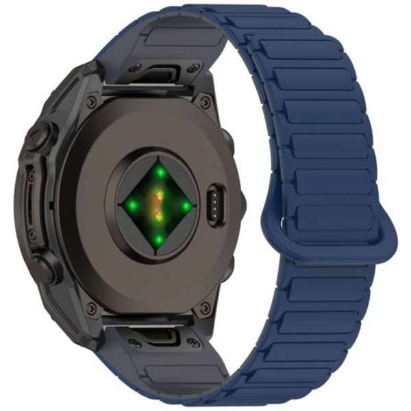 LOBO 20mm FastFit Magnetic Strap Compatible With Garmin Fenix 5S/6S/7S,Fenix 8-43mm etc - Blue, B...
