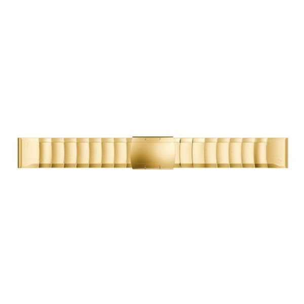 5by5 Stainless Steel Quick Release Strap for Garmin 26mm - Gold
