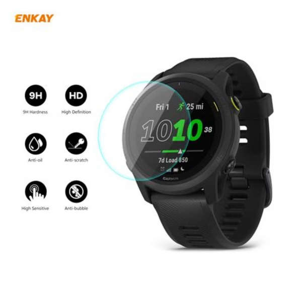 2x Enkay Tempered Glass Film for Garmin Forerunner 745
