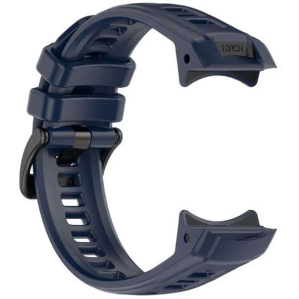 LOBO Silicone Strap Compatible With Garmin Instinct 3 - 50mm Models - Navy Blue