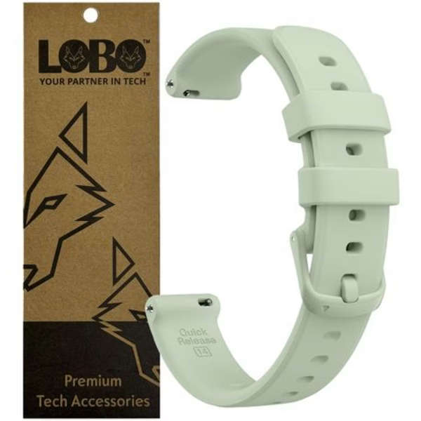 LOBO Quick Release Strap Compatible with Garmin Lily 2 (14mm) - Light Green