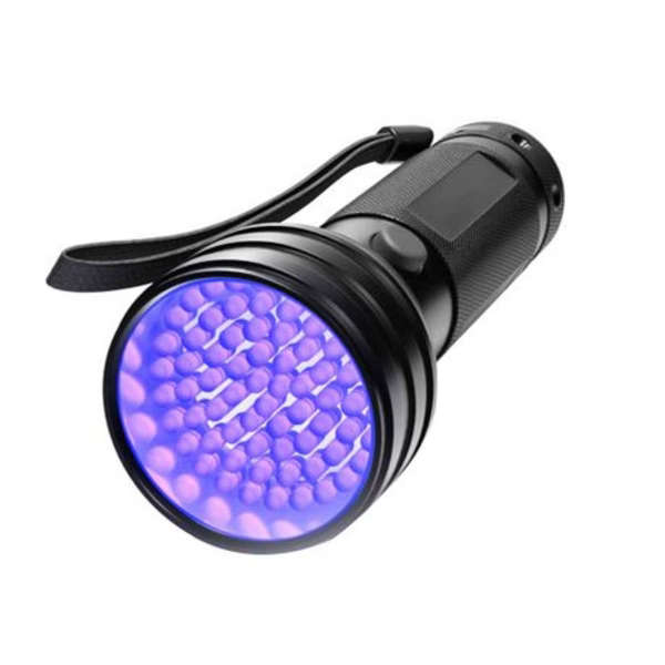 UV Flashlight Black Light 51 LED 395 NM Pet Urine Detector for Scorpion