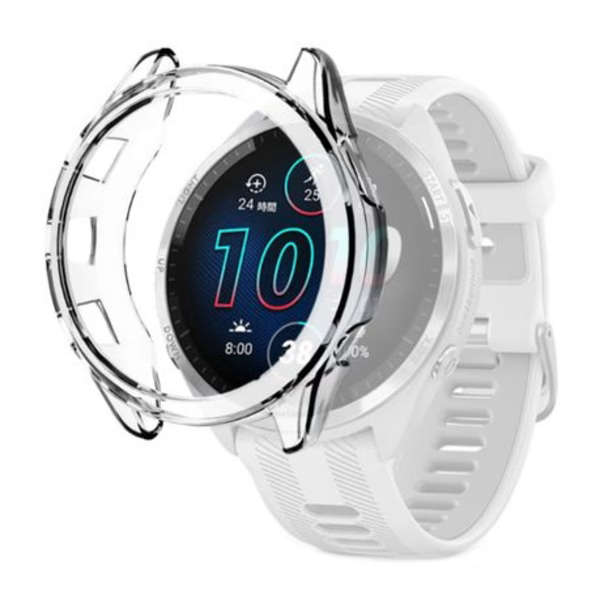 LOBO TPU Protective Bumper for Garmin Forerunner 965 - Transparent