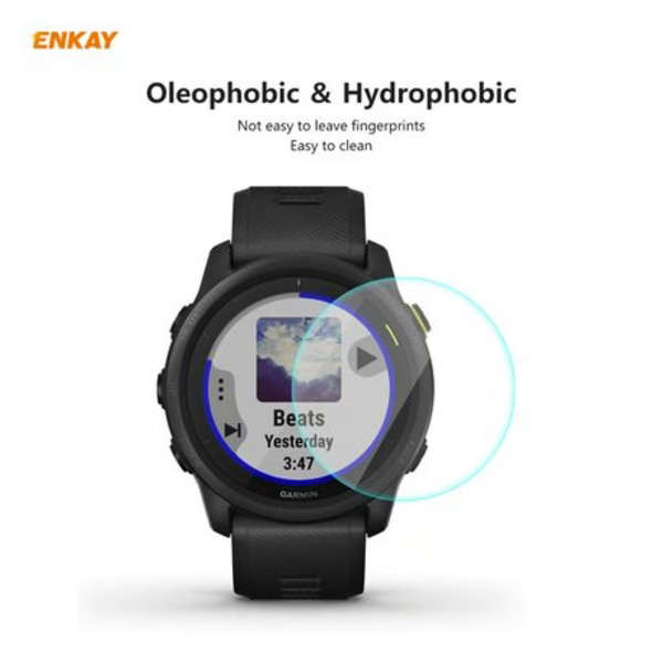 2x Enkay Tempered Glass Film for Garmin Forerunner 745