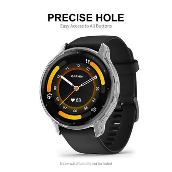 ENKAY TPU Cover with Integrated Screen Protector for Garmin Venu 3