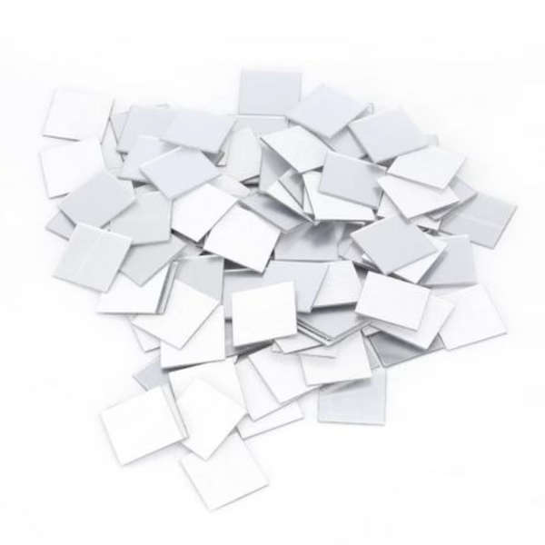 100x Acrylic Mirror Mosaic (Self-Adhesive - 4x4cm each)