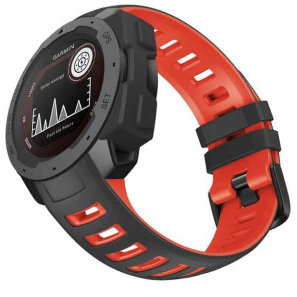 5by5 Two-Tone Silicone Strap Garmin Instinct