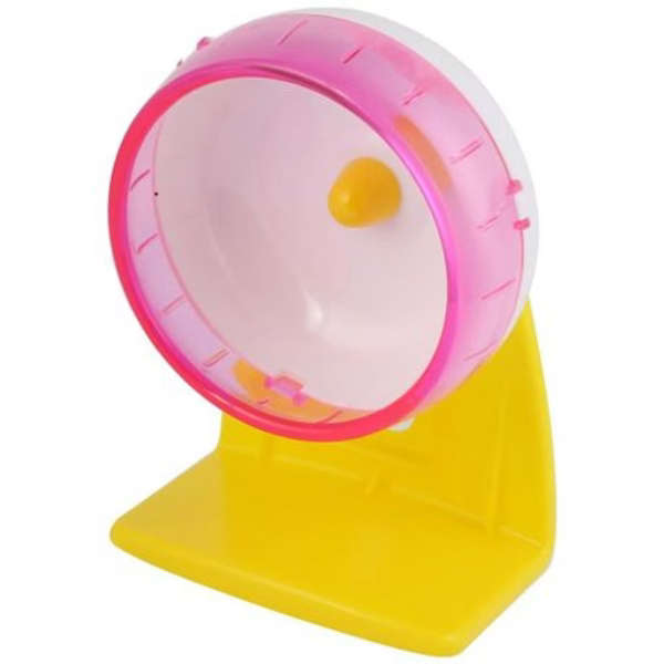Silent Hamster Wheel With Stand &amp; Suction Cup
