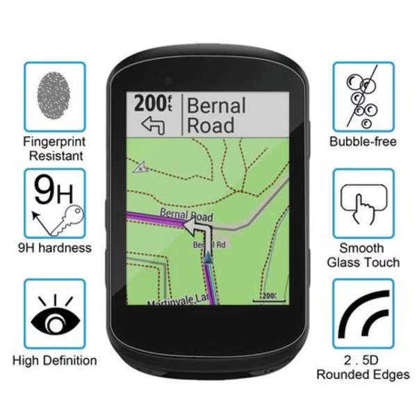 T4U Tempered Glass Screen Protector for Garmin Edge 530