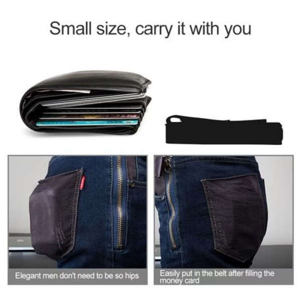 T4U Aluminium Minimalist Card Holder &amp; Money Clip RFID Blocking