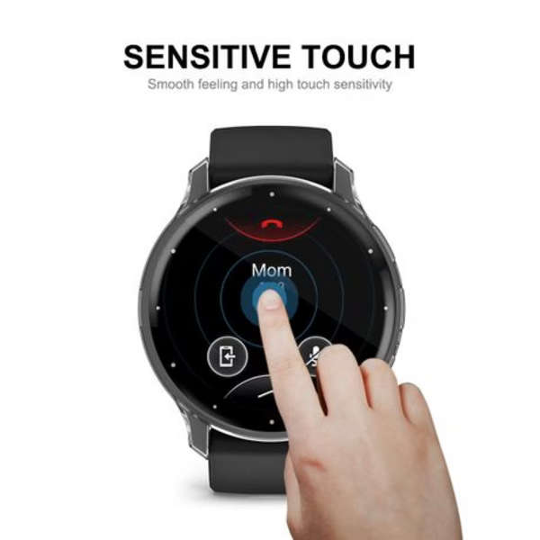 LOBO Cover with Integrated Screen Protector for Garmin Venu 3 - Clear