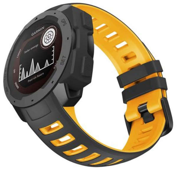 5by5 Two-Tone Silicone Strap Garmin Instinct
