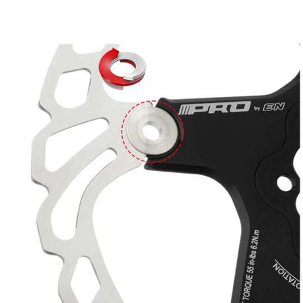 IIIPRO 203mm 6-Bolt Floating Disc Brake Rotor