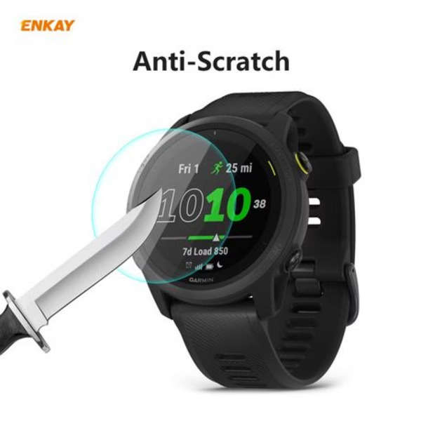 2x Enkay Tempered Glass Film for Garmin Forerunner 745