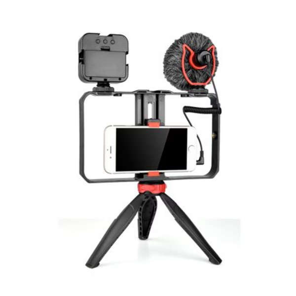 YELANGU Phone Vlogging Kit with Tripod Grip