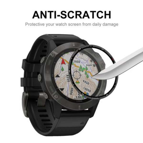 2x ENKAY Acrylic Screen Protectors with 3D Edge for Garmin Fenix 7