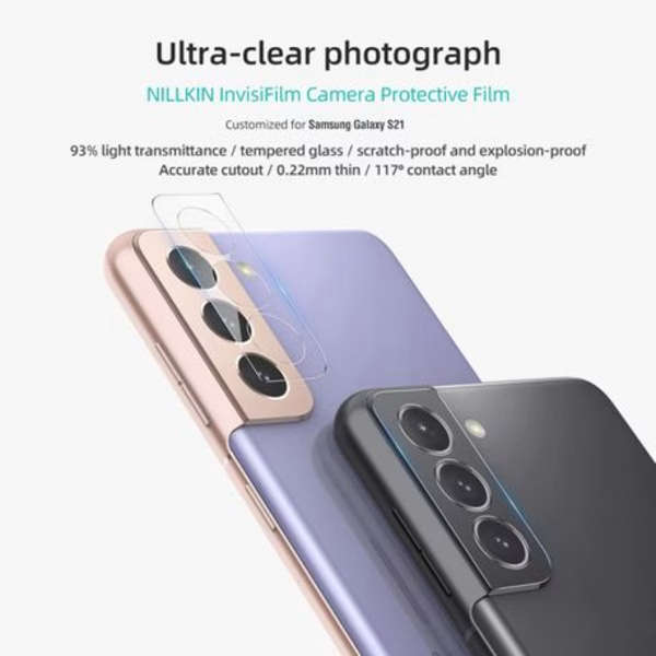 2x Nillkin InvisiFilm Camera Protector for Samsung Galaxy S21 Plus 6.7"