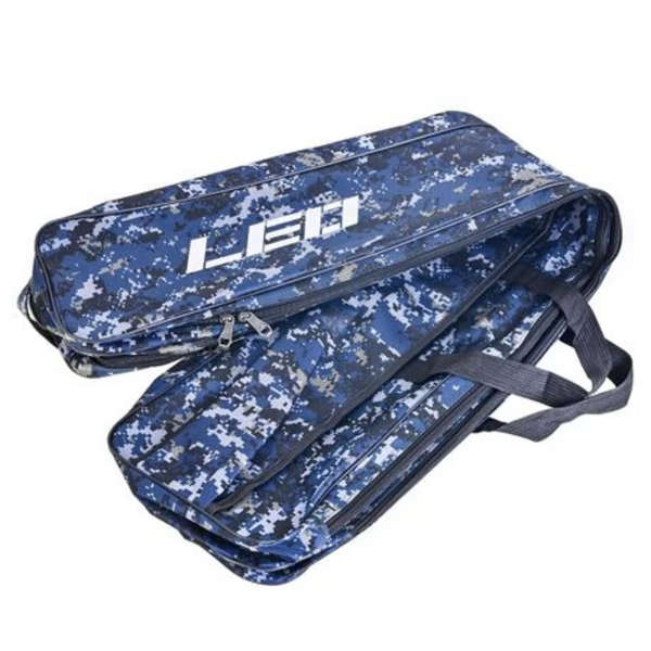 LEO Heavy-Duty Waterproof Fishing Rod Bag with Large Capacity Storage