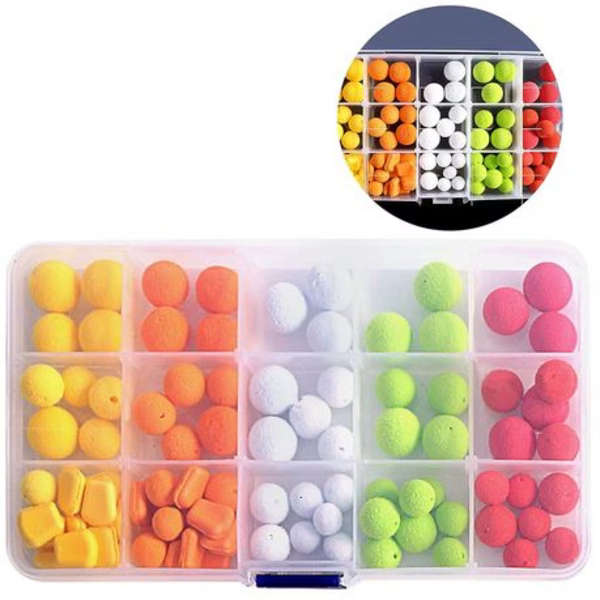 9 Carp Hair Rigs with Artificial Boilies &amp; Mielies