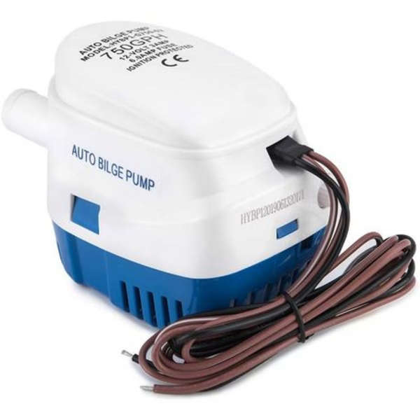 Automatic fully submersible 12 volt DC bilge pump (750GPH)